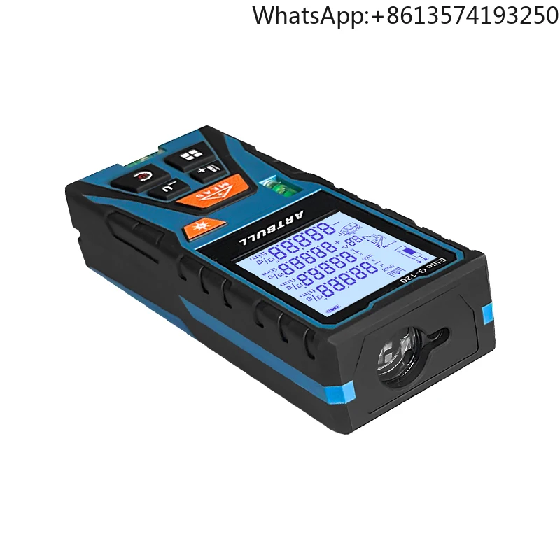 

ARTBULL Digital Red Laser Tape Measure 120M Laser Distance Meter Rangefinder With Horizontal