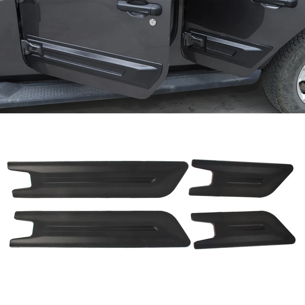 

4Pcs Car Side Door Body Molding Anti-Scratch Guard Cover For Jeep Wrangler JL 4 Door 2018 2019 2020 2021