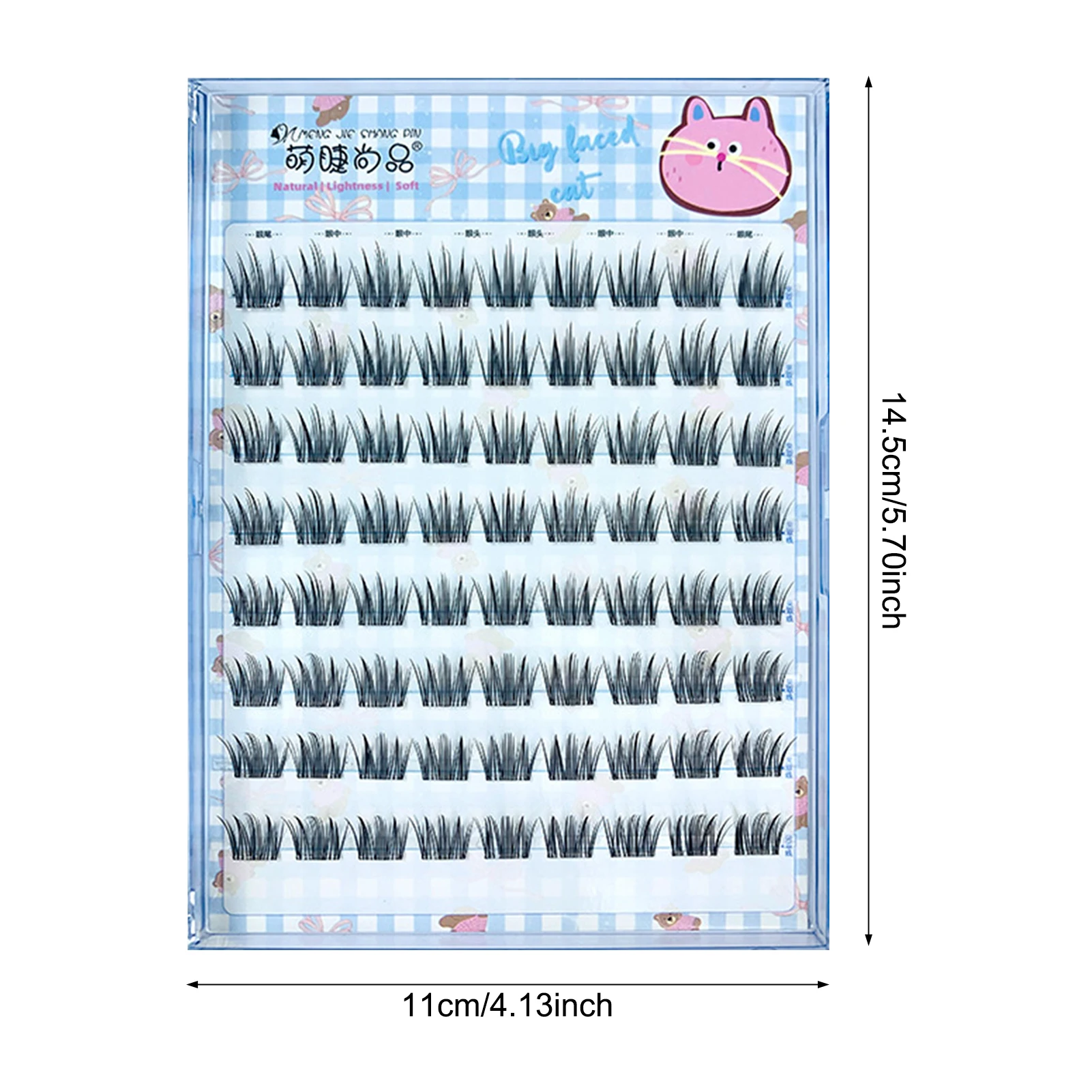 12 ミリメートル接着剤なしまつげナチュラルうっすらクラスターつけまつげ初心者向け毎日パーティー使用自己粘着簡単に適用