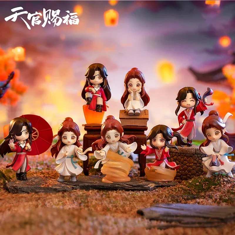 Heaven Officials Blessing Anime Model Xie Lian Hua Cheng Dolls  Figurines Tian Guan Ci Fu Collection Toy Surprise Gifts