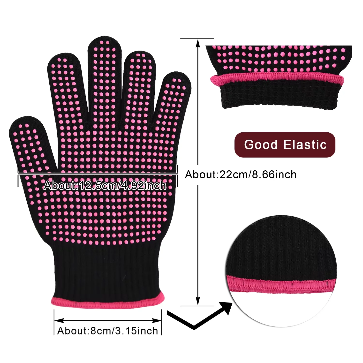 2 guantes resistentes al calor - Heat Resistant Glove reseña y precio