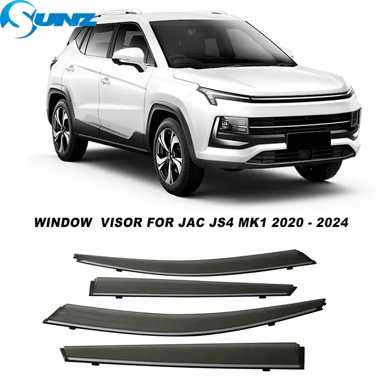 Weather Shield For JAC JS4 MK1 2020 2021 2022 2023 2024 Window Visor Awnings Shelters Weathershield Sun Rain Guard Accessories