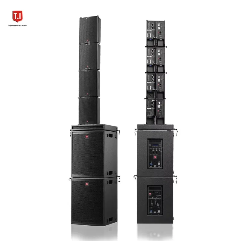Ultra Compact Ground Stacking Line Array Bracket, Portable Audio Stand for Meeting Room Indoor Audio