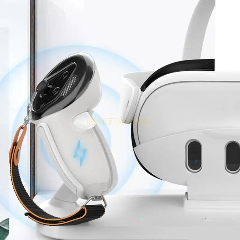 Зарядная док -станция F62C для 3 магнитной док -станции с дисплеем светодиодной световой гарнитуры