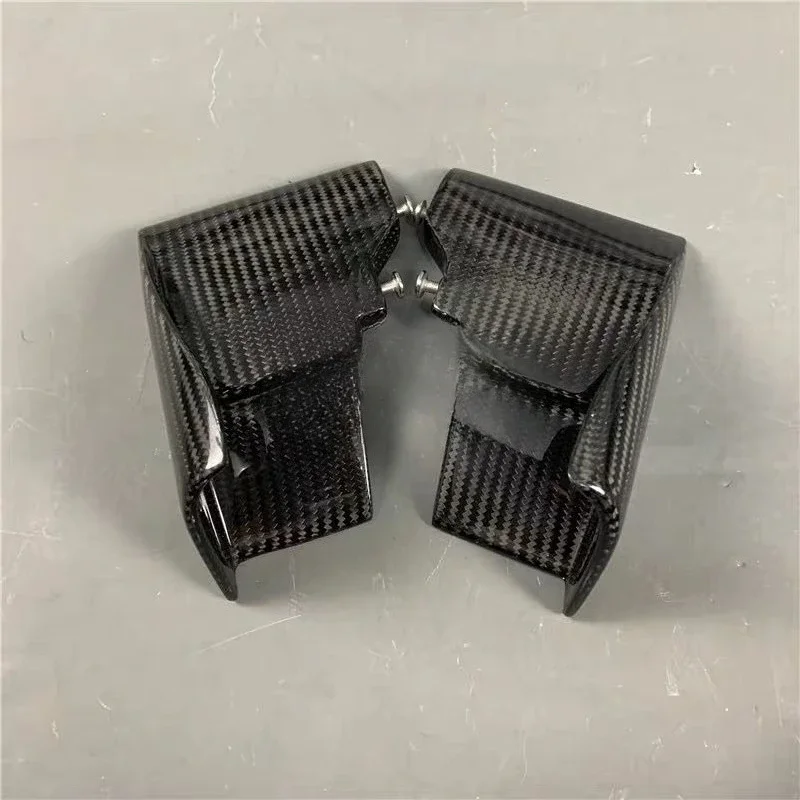 Carbon fiber modification accessories car shell body large package fixed wind wing