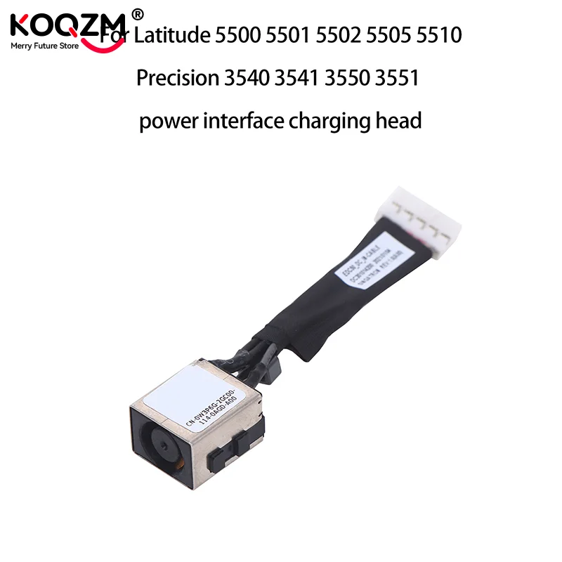 

1/3 шт. кабель для зарядки ноутбука, разъем питания постоянного тока для Latitude 5500 5501 5502 5505 5510 Precision 3540 3541 3550 3551