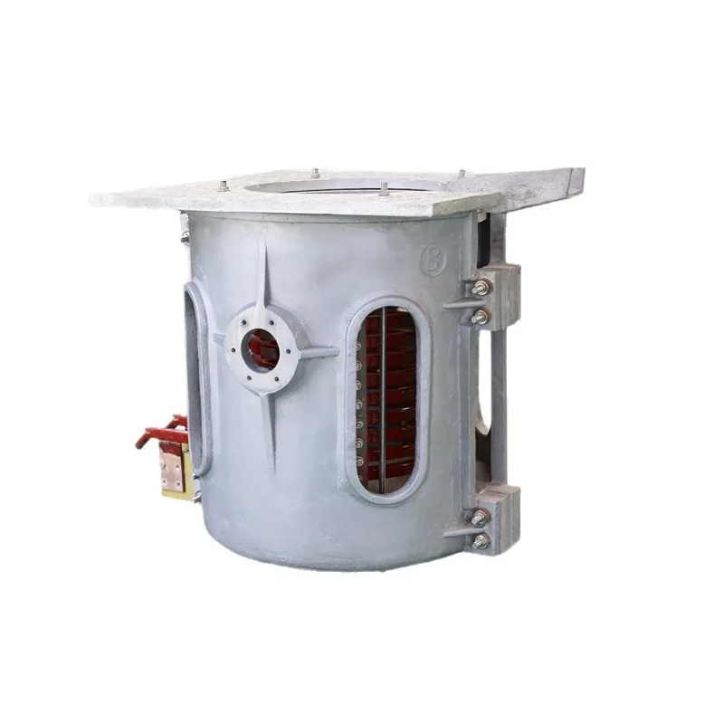 Steelmaking industry Metal smelting furnace intermediate frequency furnace One ton intermediate frequency smelting furnace