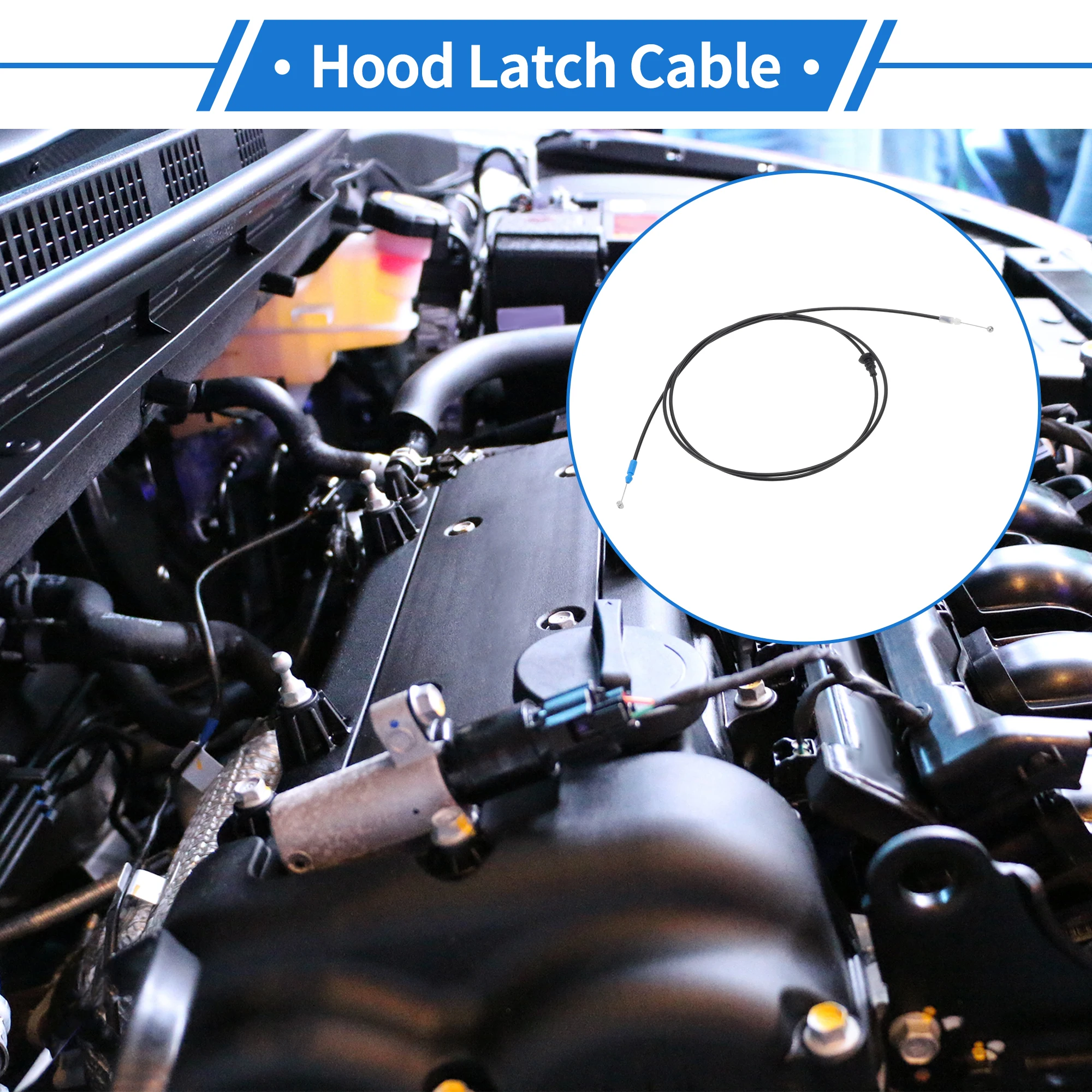 

UXCELL Трос открывания капота No 5363006140 Трос защелки капота для Toyota Camry 2006-2013 гг.