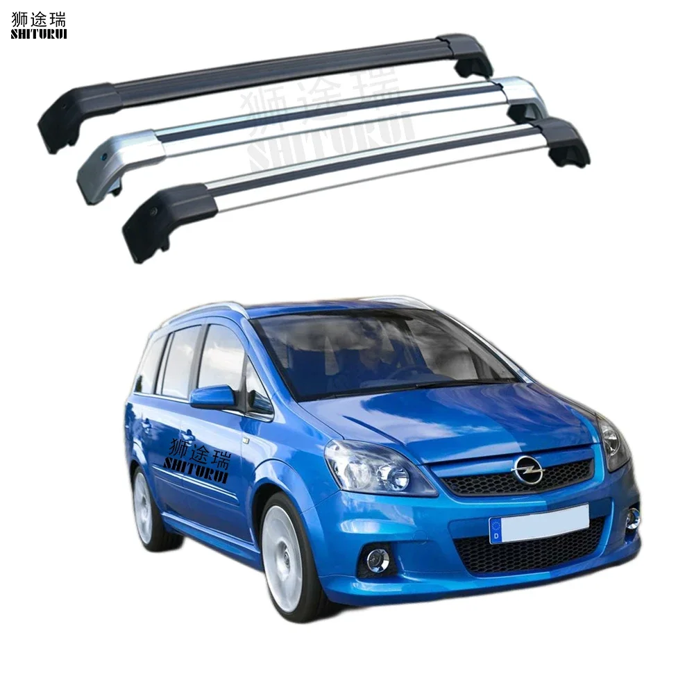 

2Pcs Roof Bars for Zafira b Aluminum Alloy Side Bars Cross Rails Roof Rack Luggage Carrier