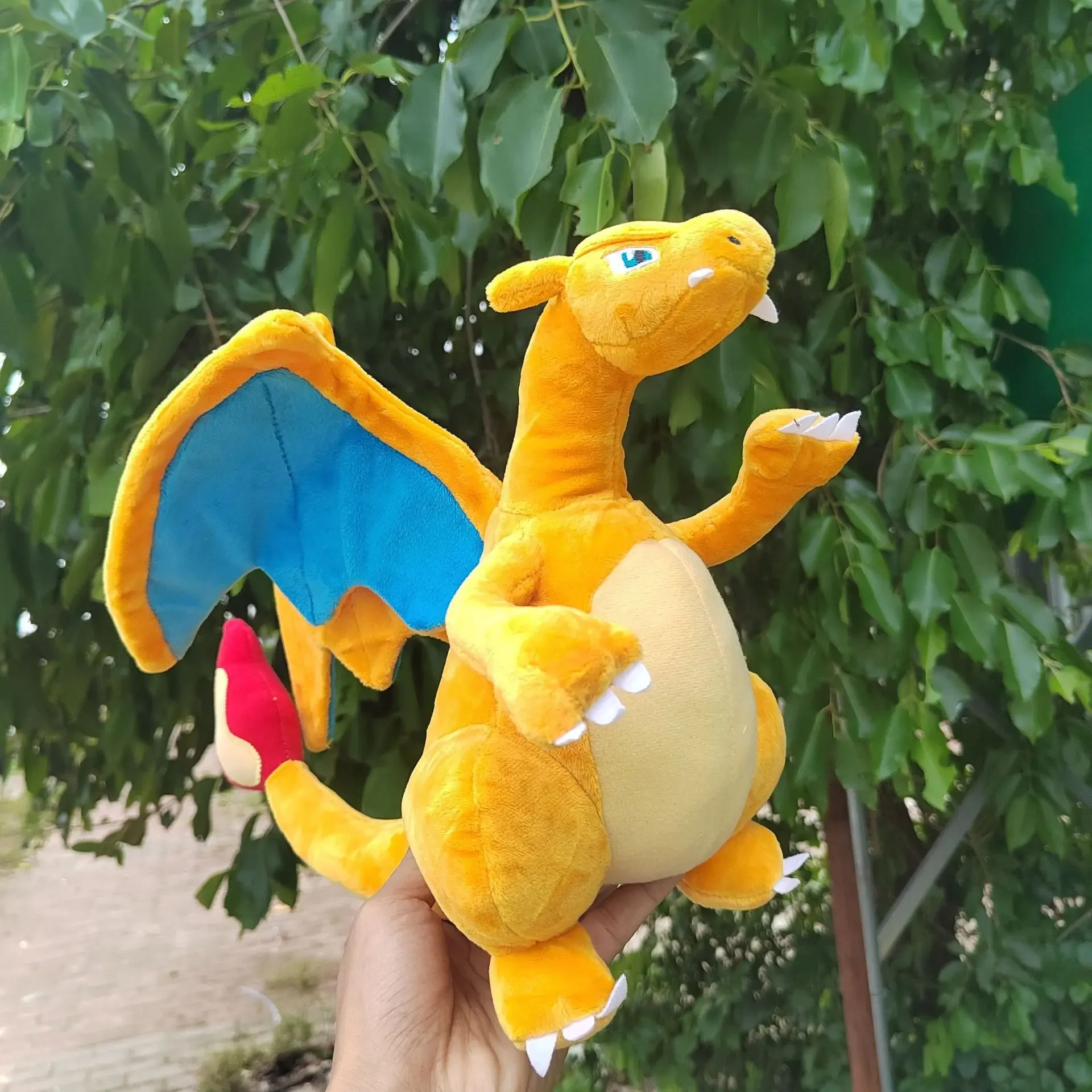 5ชิ้น/ล็อต12 "MEGA Charizard Plush ของเล่นตุ๊กตาของเล่นตุ๊กตาสัตว์ของขวัญ