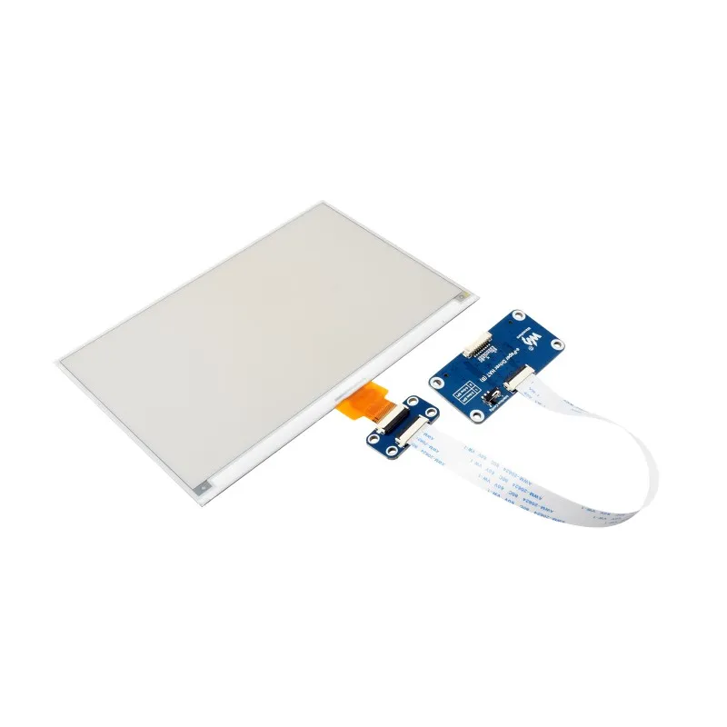 Waveshare 7.5inch e-Paper display (H), E-ink display, 800x480, Red/Yellow/Black/White, SPI Interface
