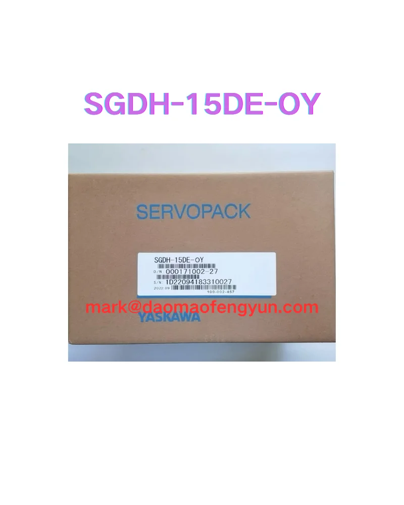

SGDH-15DE-OY Brand new servo drives,