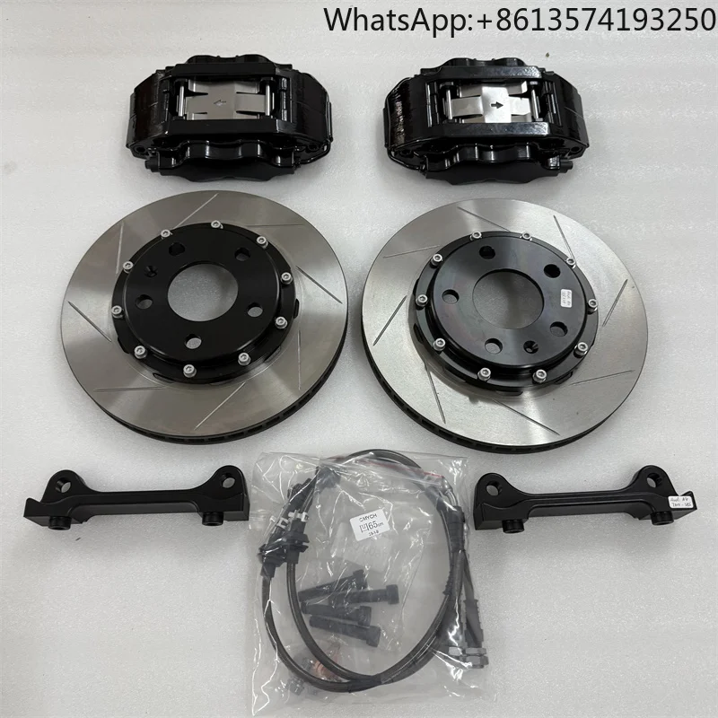 

For Jekit 7600 285x24mm Slot Disc Brake Kit for 2003 Audi A4 1.8T