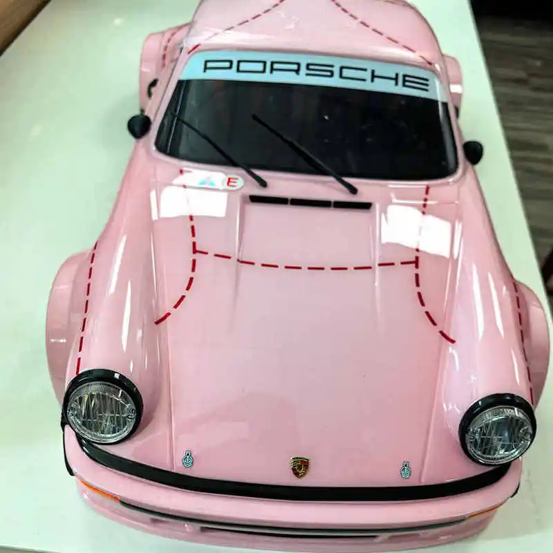 KM Thor 1:6 Simulation Rally Car 7CH RC Remote Control Car Model With Gyroscope Brushless Four-Wheel Drive Off-Road Vehicle