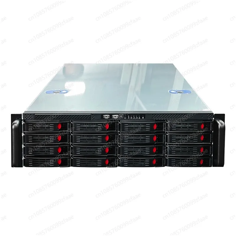 

3U high density storage chassis 16 disk hot swap, support EATX dual main board