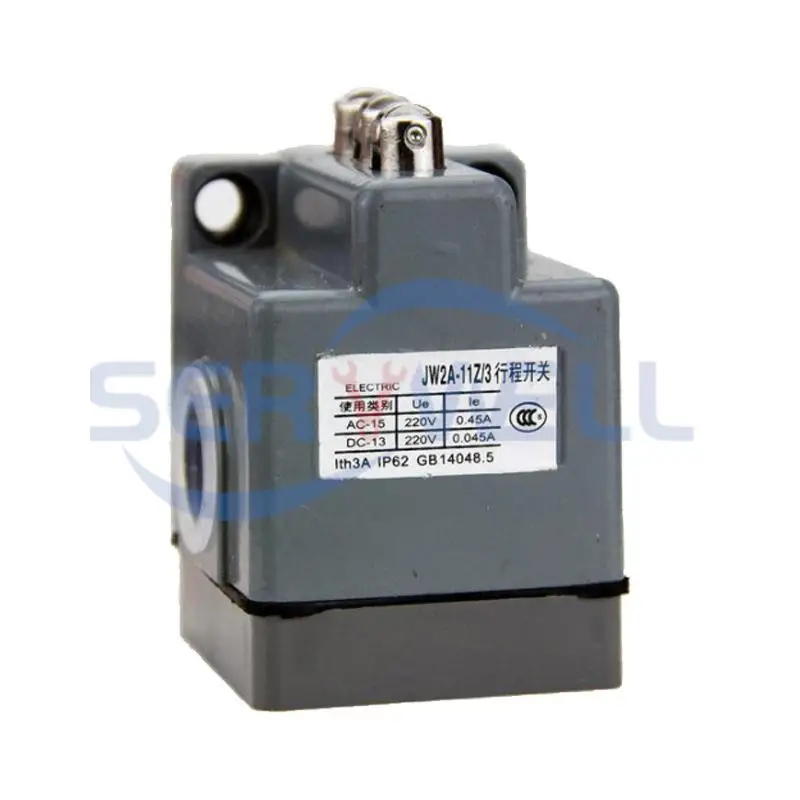 JW2A-11Z/3 Momentaneo 3 Parallel Roller Plunger Finecorsa AC-15 220V 0.45A DC-13 220V 0.045A Ith3A IP62