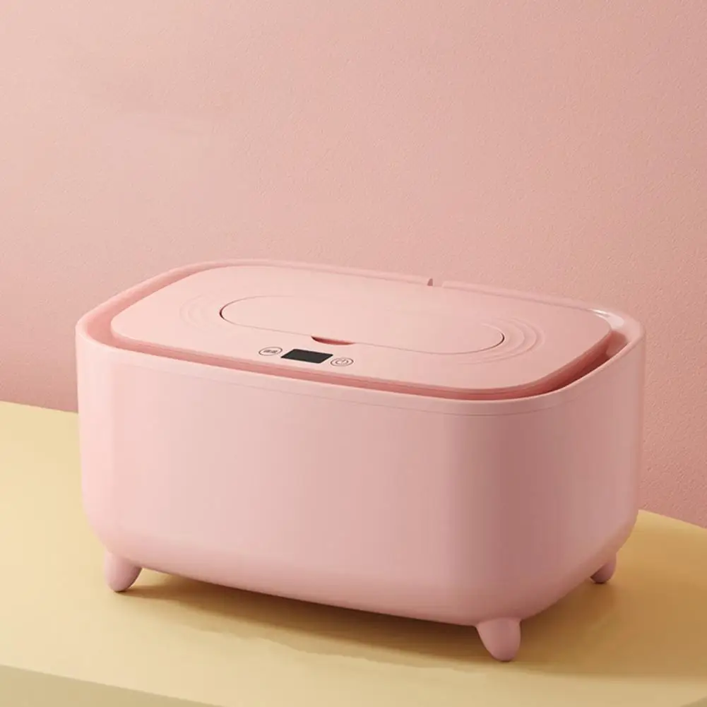 Contenitore per salviette per neonati Contenitore per salviette portatile alimentato tramite USB con 16 modalità di riscaldamento regolabili per capacità di viaggio a casa