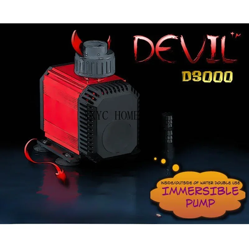 

Red Devil 40W 3000L/H Submersible Pump Aquarium Pump Aquarium Pump Household Water Filter Filter Circulation Mute Small