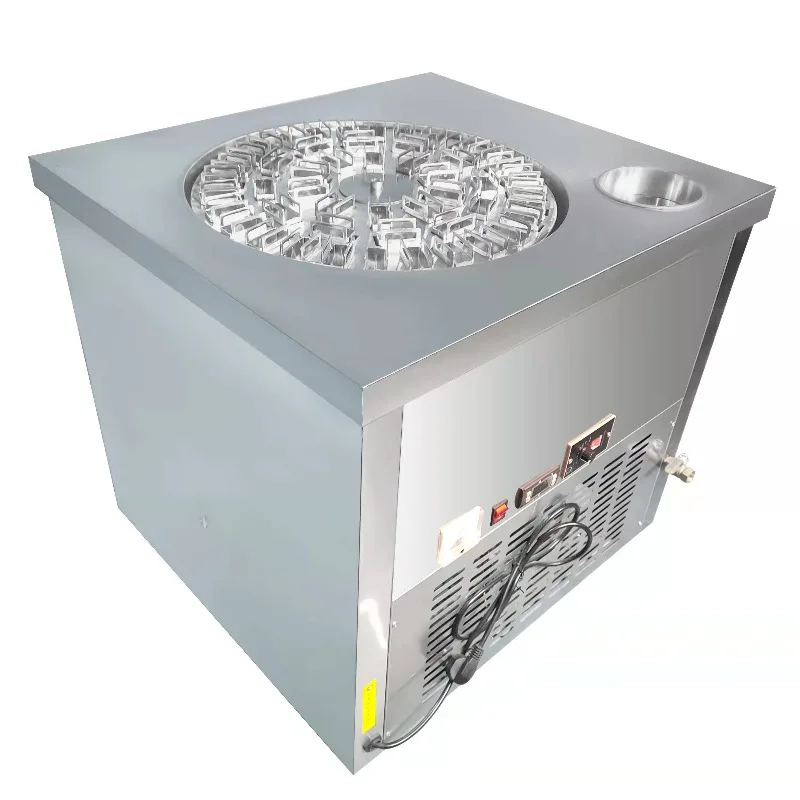 

2025 Most Popular Large Production Stainless Steel Rotating Popsicle Ice Lolly Machine New Condition