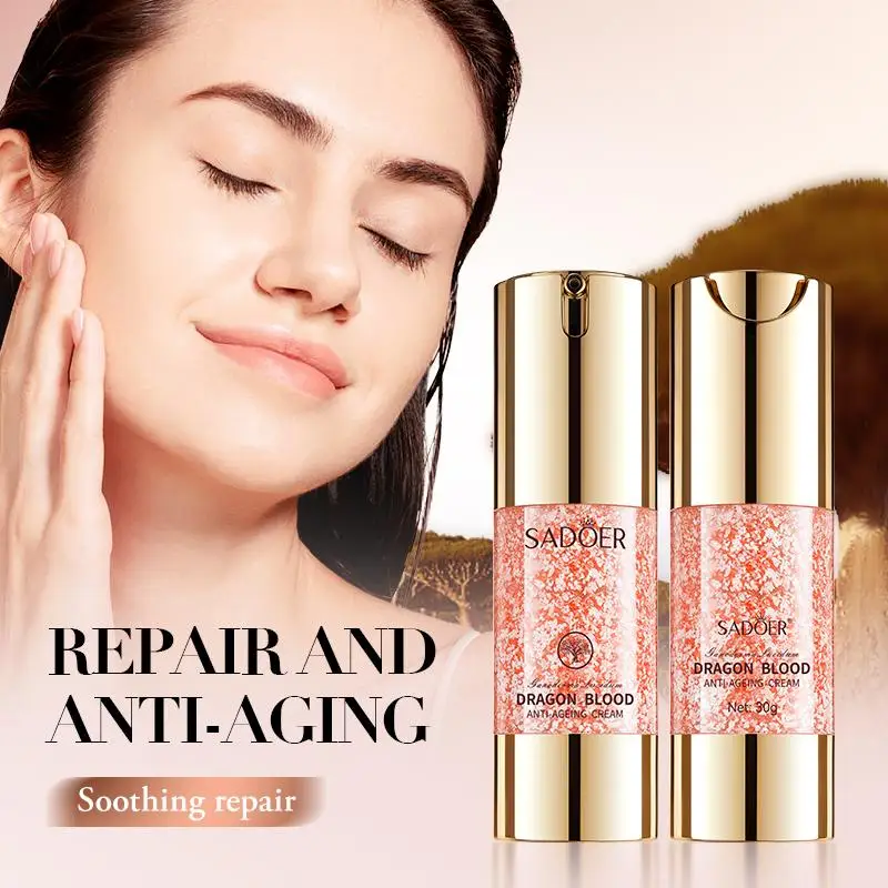 

SADOER Lingzhi Dragon Blood Anti-Aging Face Cream Moisturizing Firming Anti-Aging Whitening Serum Facial Beauty Skincare