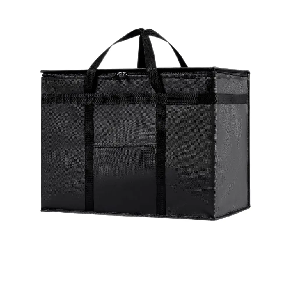 

Free ShippingFree ShippingXL Plus Insulated Cooler Bag and Food Warmer for Delivery & Grocery Shopping with Zippered Top, Black