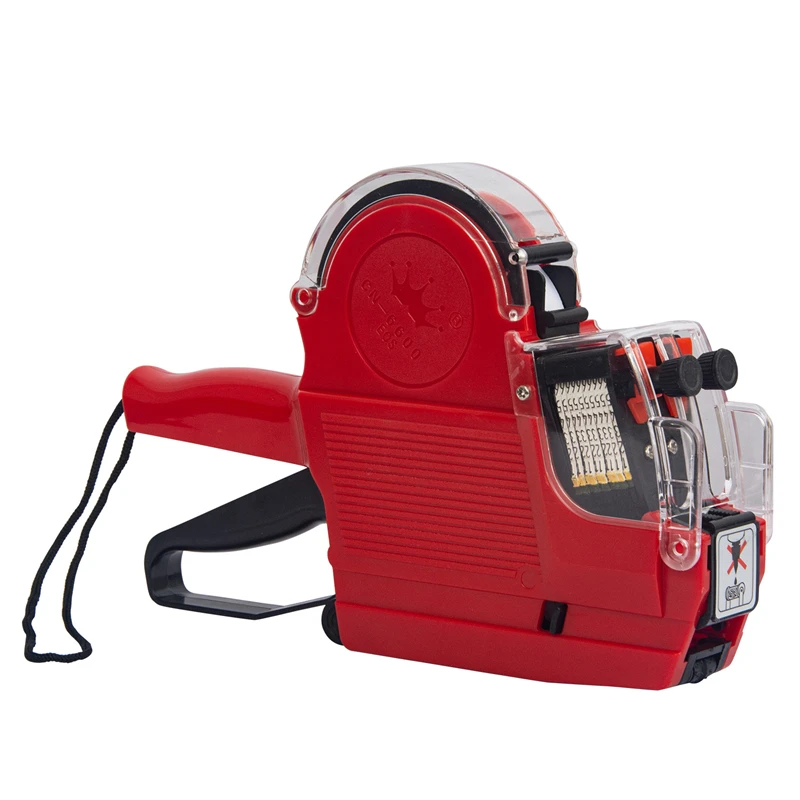 Imagem -02 - Two Line Price Label Gun Digit Two Line Labeler Adequado para Lojas de Varejo Pricing Label Display Tool Mx6600eos 10 1pc