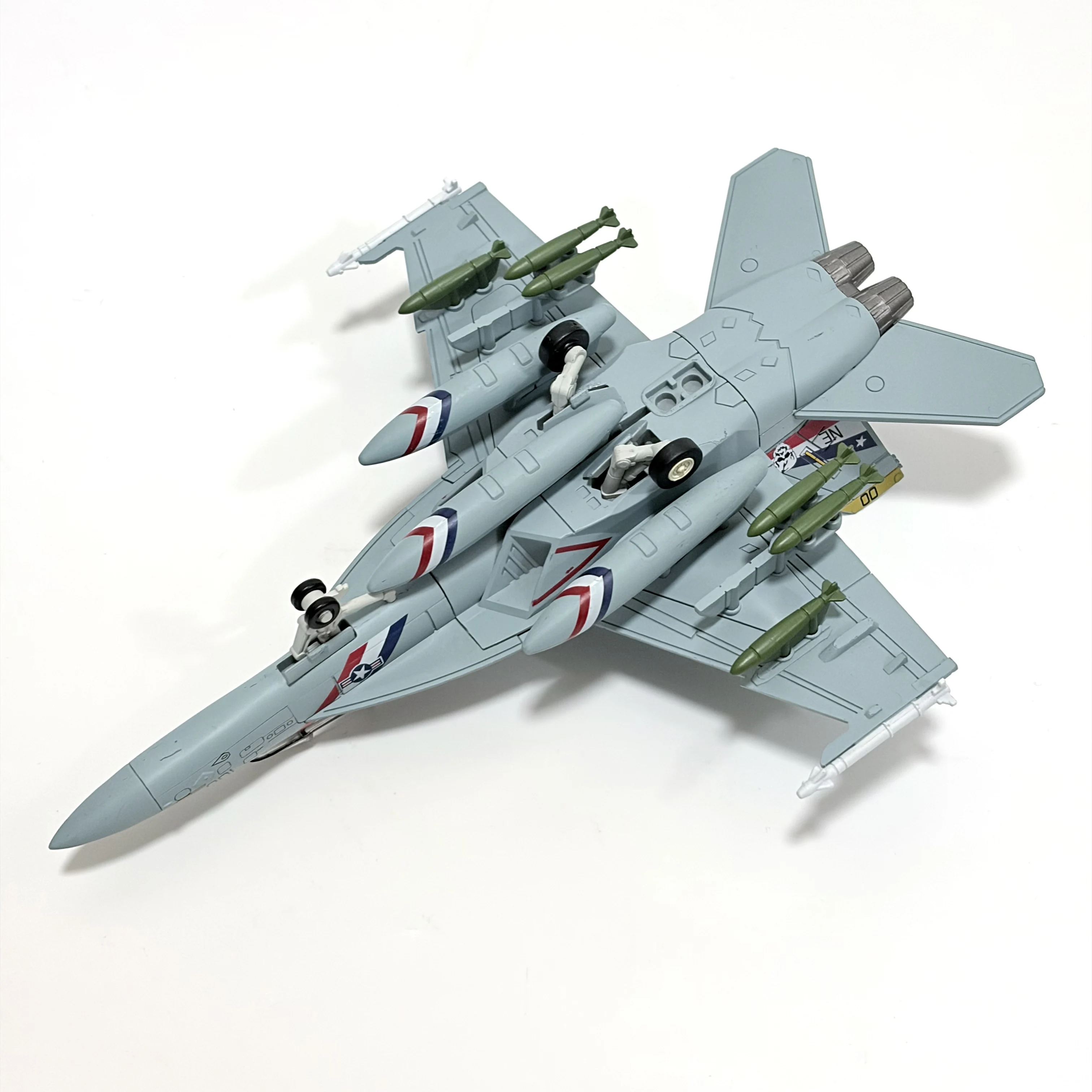 SU-57S F-14 SU-25 Montage-Simulationsmodell aus Kunststoff Kampfflugzeug Militärisches Ausstellungsmodell Kreatives Geschenk – Detail 31