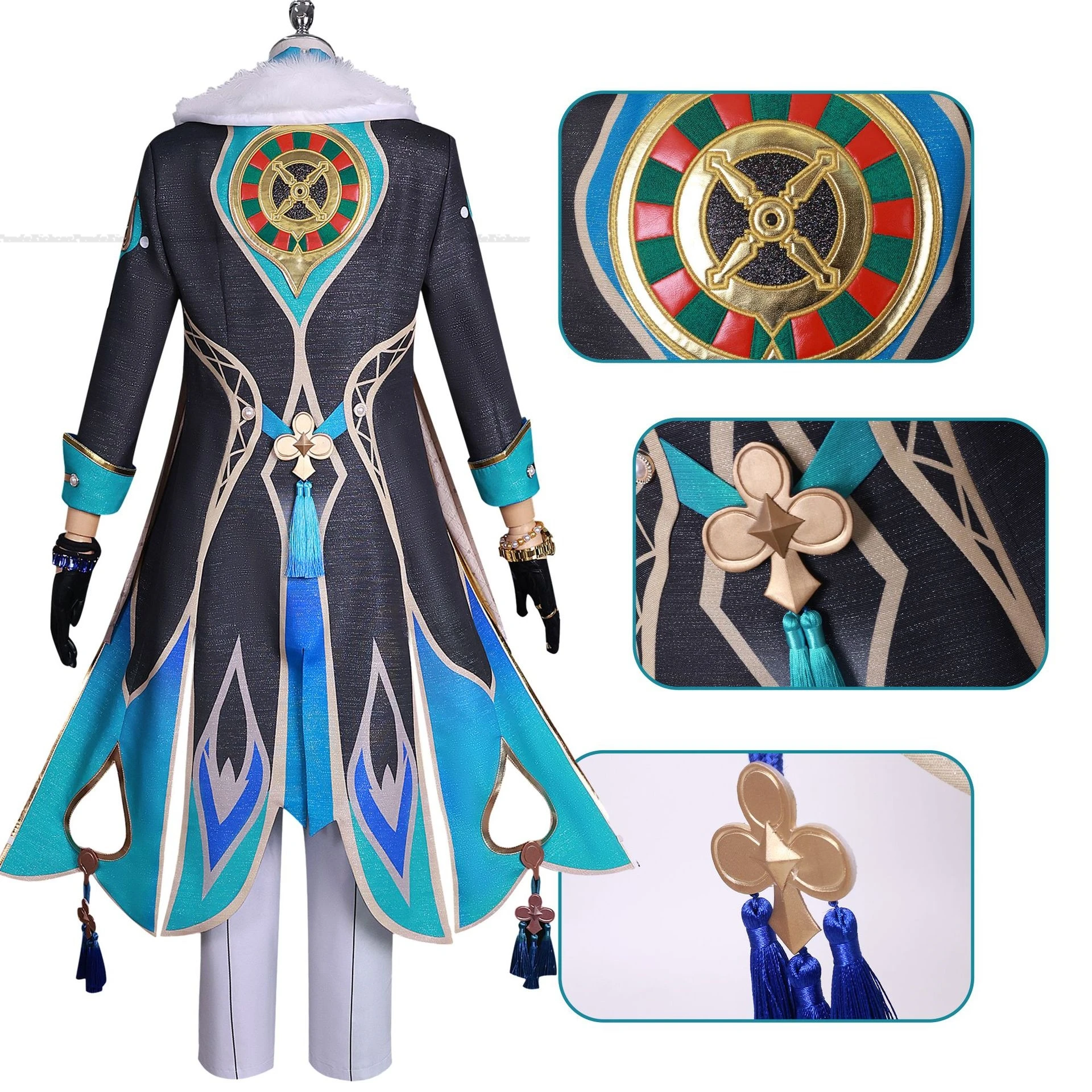 男性と女性のための漫画のプレイコスチューム,ハロウィーンの漫画のユニフォーム,スターレール