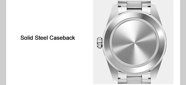 ローバイニー-メンズ自動腕時計,メカニカルリストバンド,発光c3,50m防水,サファイア,nh34,セラミックベゼル,40mm