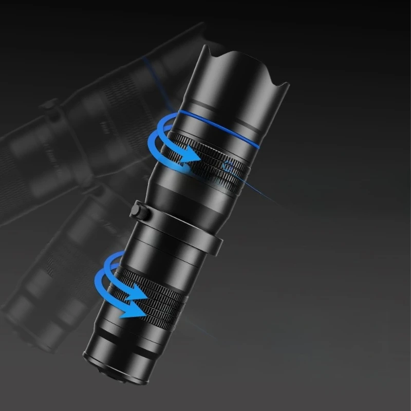 Telescope, live broadcast universal high definition dual focus, zoom mobile phone lens