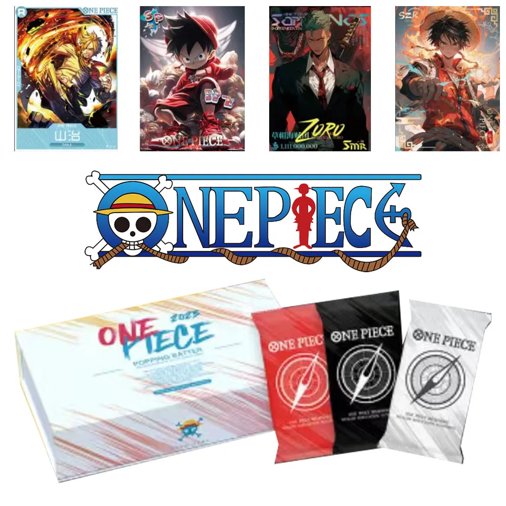 

Wholesale New One Piece Cards Collections TCG Anime Luffy Zoro Nami Chopper Franky Japanese Table Games Kid's Toy Christmas Gift