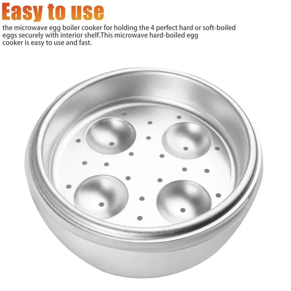 Microwave egg boiler eggy Microwave Egg Poachers Cooker Steamer Box for Chicken and Quail Eggs Kitchen Tools Egg Tools