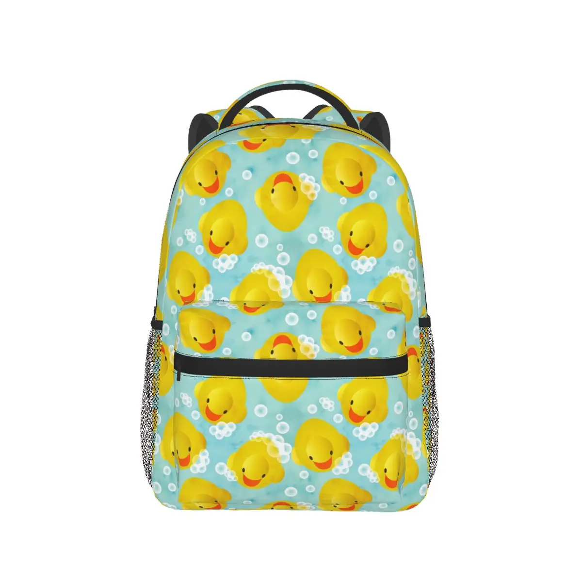 

Rubber Duck Bath Pattern Backpack Hot Sale Daypack Large Capacity Boys Girls BookBag School Bag Shoulder Bags for Men Women
