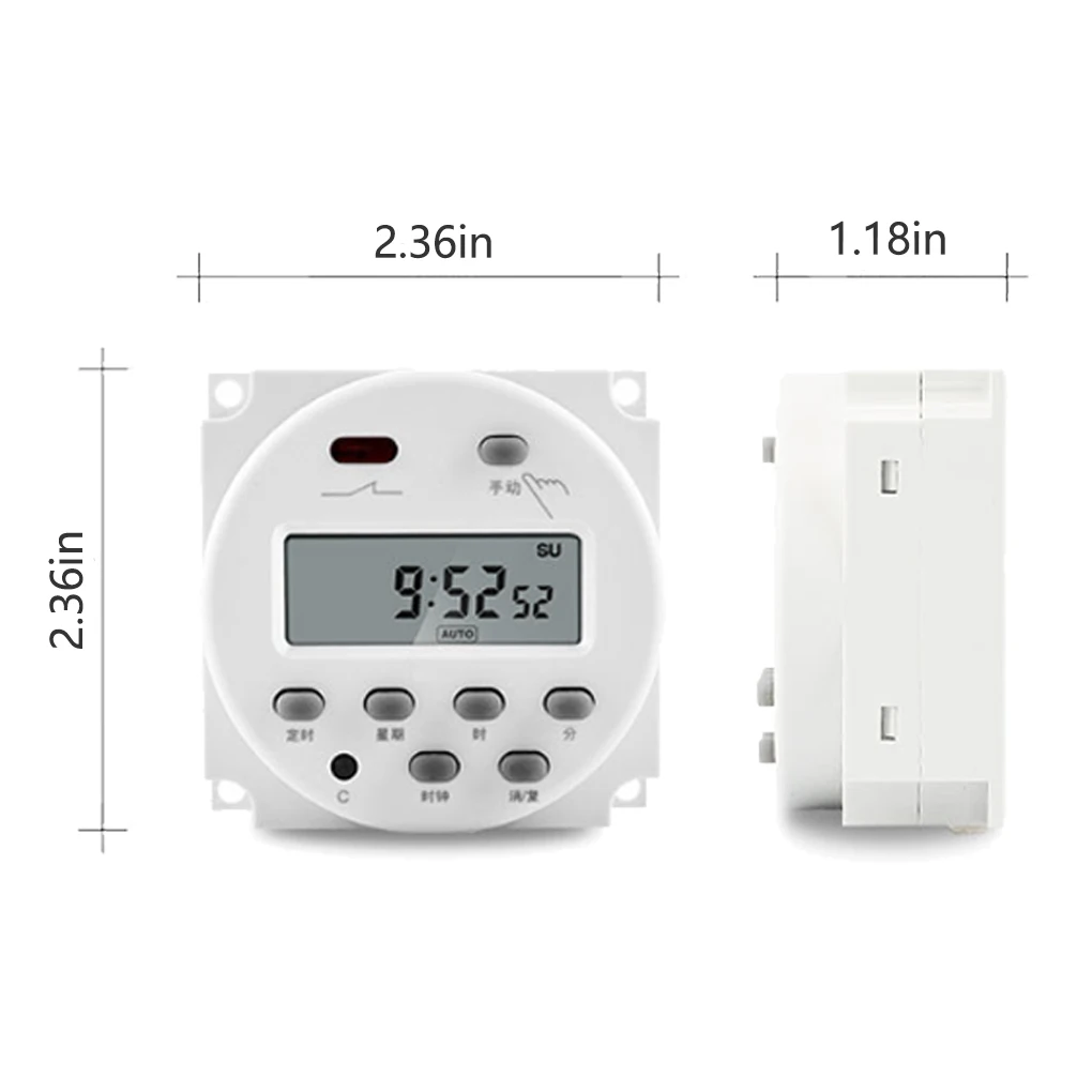 Zeit schalt uhr hochpräziser Programmierer programmier barer täglicher Timing-Werkzeug lüfter