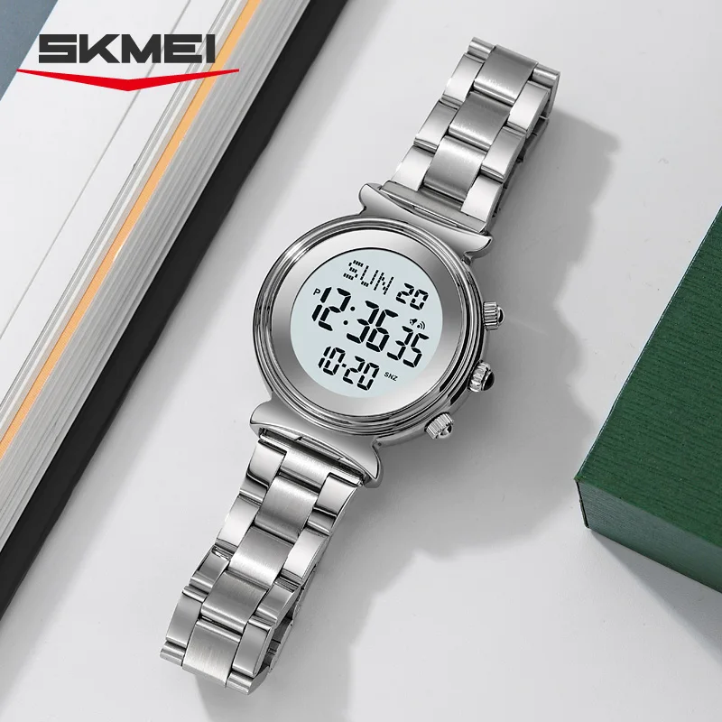 SKMEI 2408 Luxury Digital Watch for Women Elegant Waterproof  display picture 3