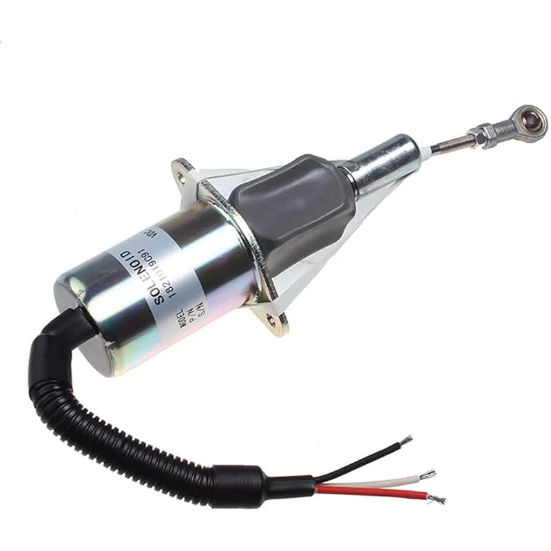 

1821019C91 Соленоид отключения топлива 12 В для двигателя Navistar, электромагнитный клапан управления впрыском топлива в сборе