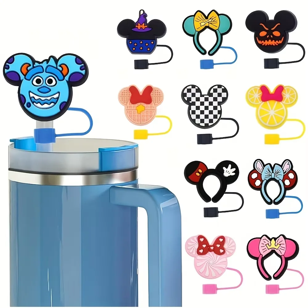 

Disney Princess Mouse Straw Covers 11PCS | Fits 0.4in/10mm Tumbler Straws