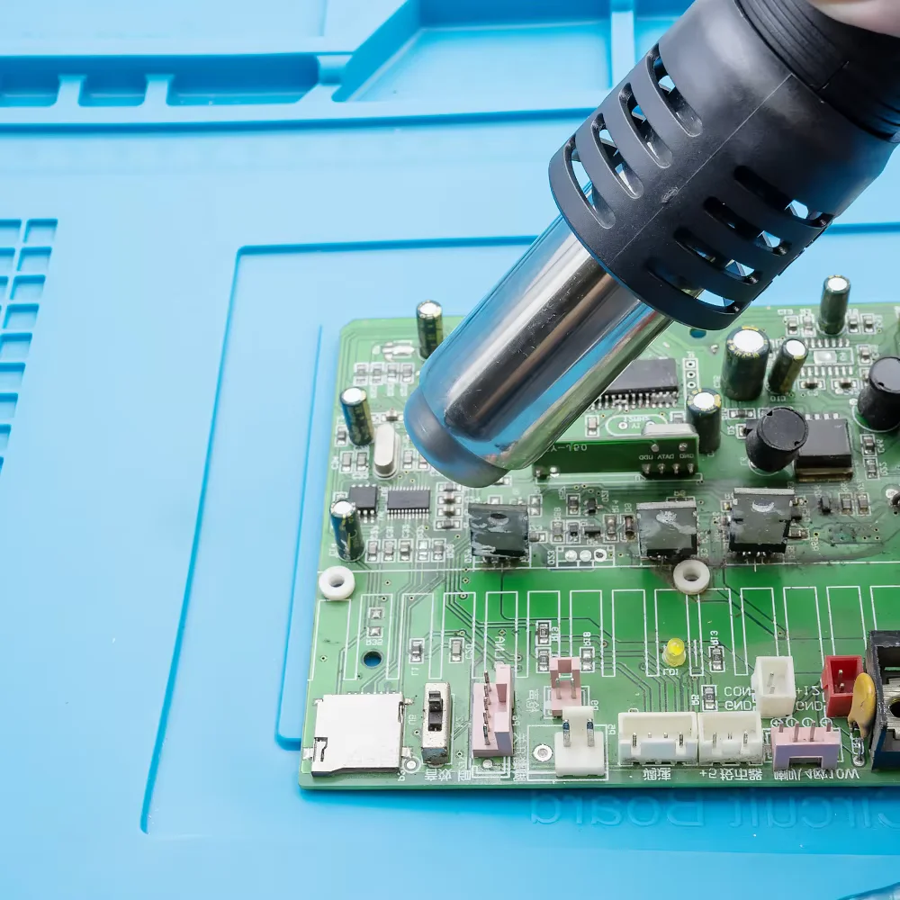 Pistola de ar quente lidar com ferro de solda pistola de ar quente desoldering é adequado para 858d 868d 8898 retrabalho estação de reparo de solda jcd 2022