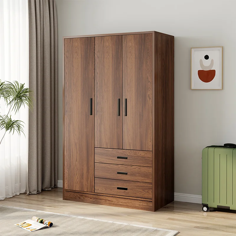 

Vintage Clothes Wardrobe Bedroom Luxury Wood Cheap Adult Storage Wardrobe Set House Modern Hotel Muebles Para Hogar Furniture