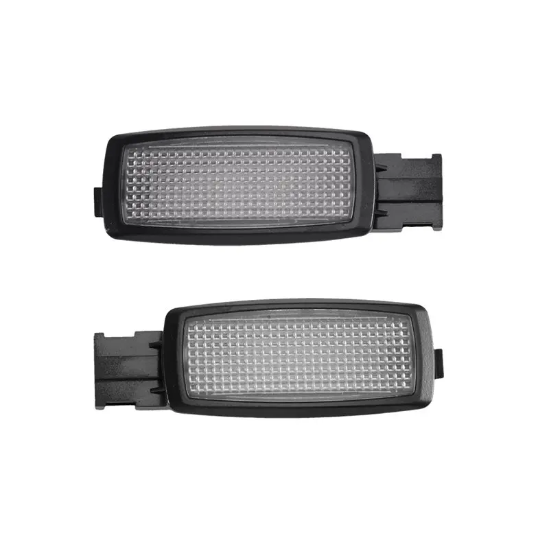 vw-passat-b7、tiguan、superb、tharu用-ledサンバイザー読書灯、ドーム型メイクアップミラーライト-2個入り-56d947109-a28k