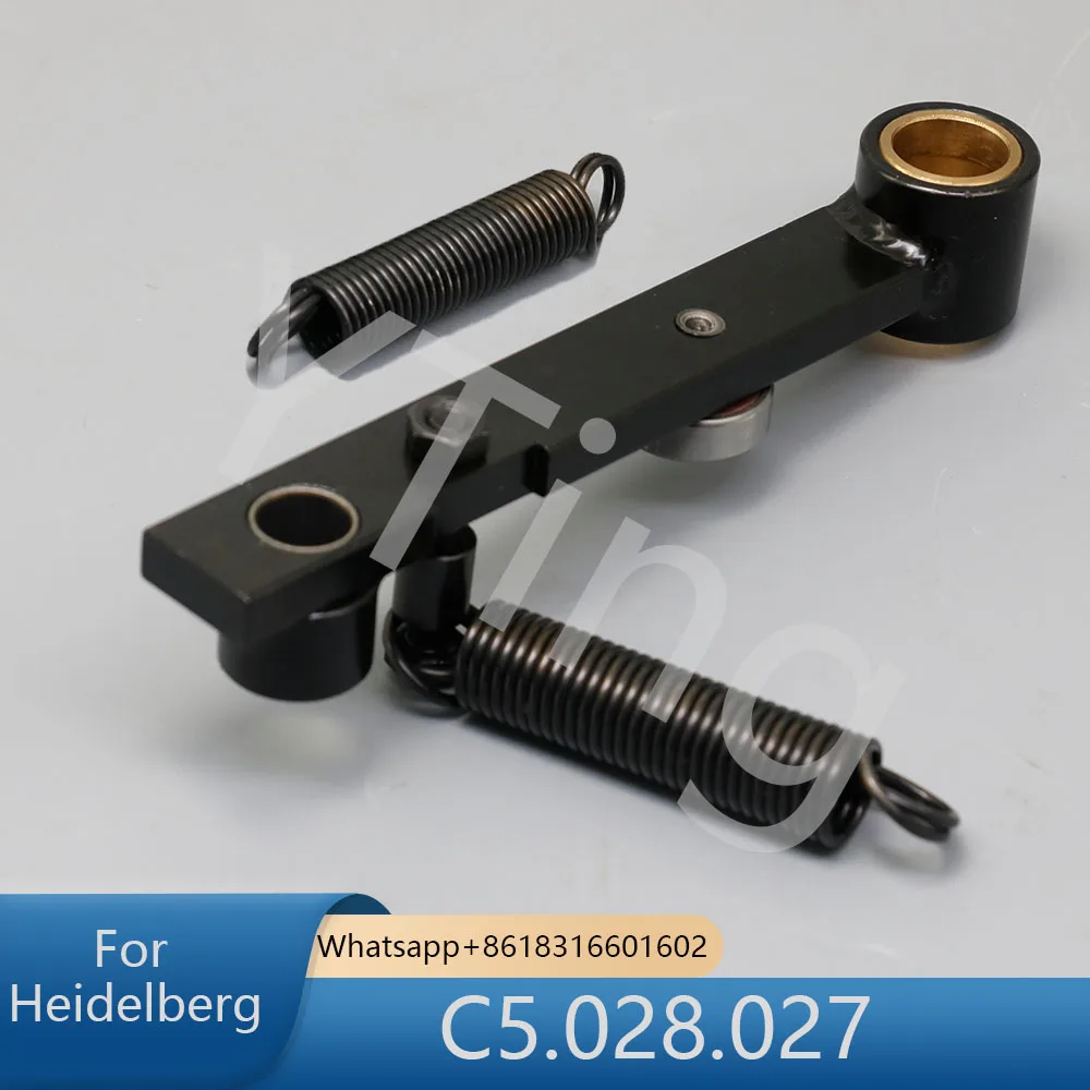 C5.028.027 Roller Lever 66.028.021 Tension Spring for Heidelberg CD102 SM102 Suction Head Feeder Loose Accessory Shaft Cpl