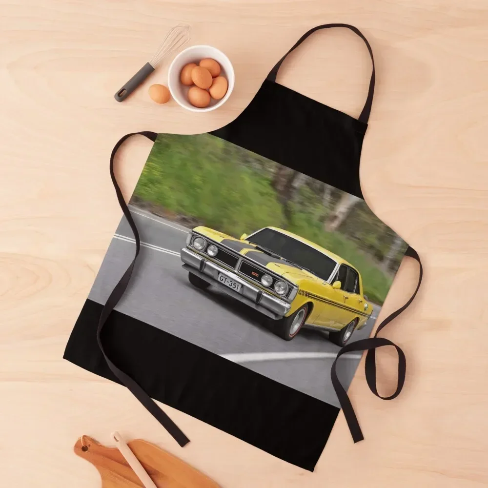 XY GTHO Falcon Apron For Women Kitchen barber uniform Custom Apron
