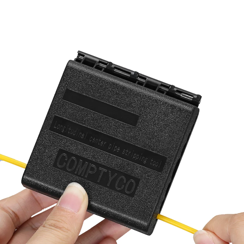 

AUA-09 Fiber Optic Cable Center Pipe Stripping Tool Longitudinal Bundle Tube Stripper Single-core/Ribbon-shaped 1.5~11mm Slitter
