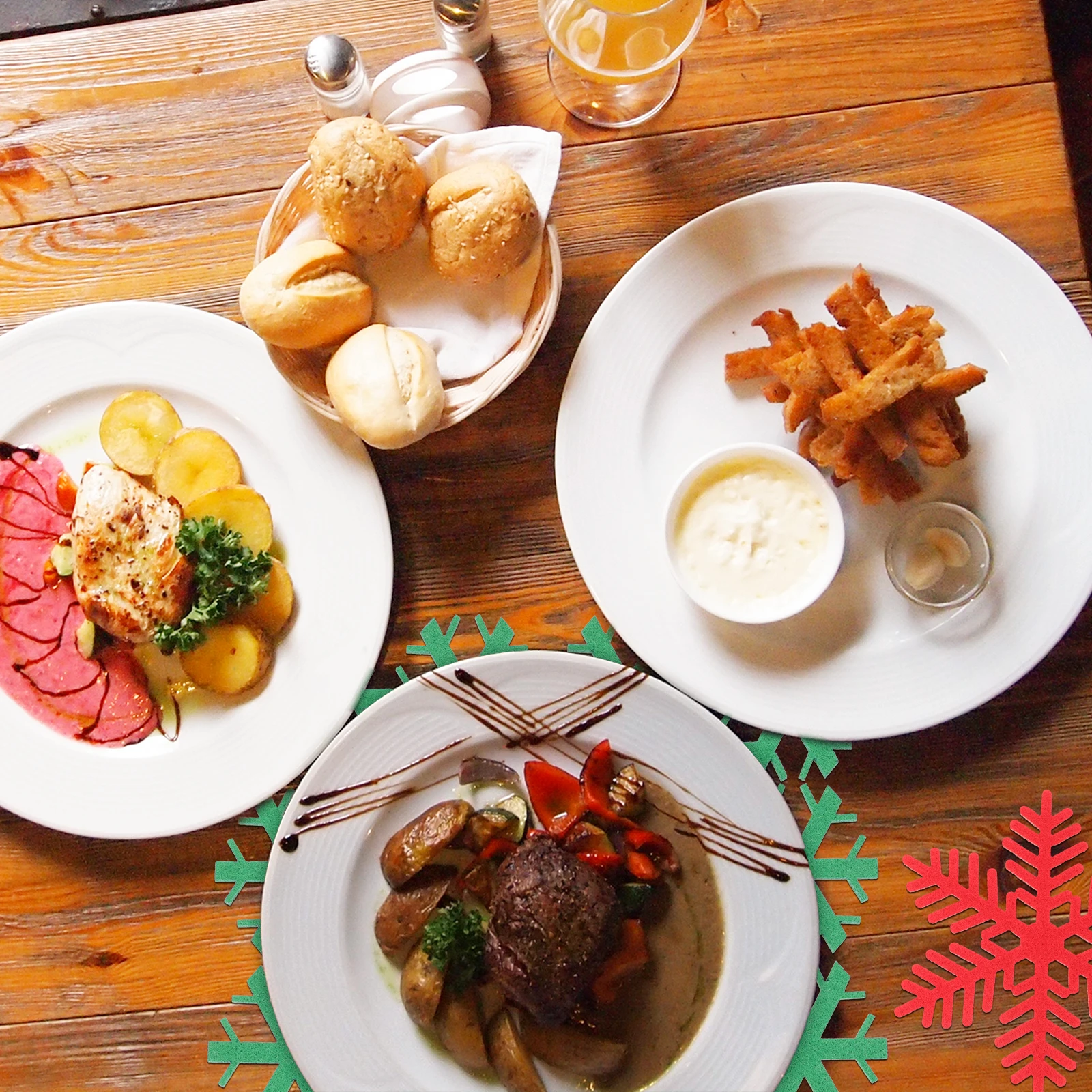 

12 Pcs Christmas Placemats Felt Table Mats Decorative Coasters Heat Insulation Pads Xmas Supplies Party Table Accessories