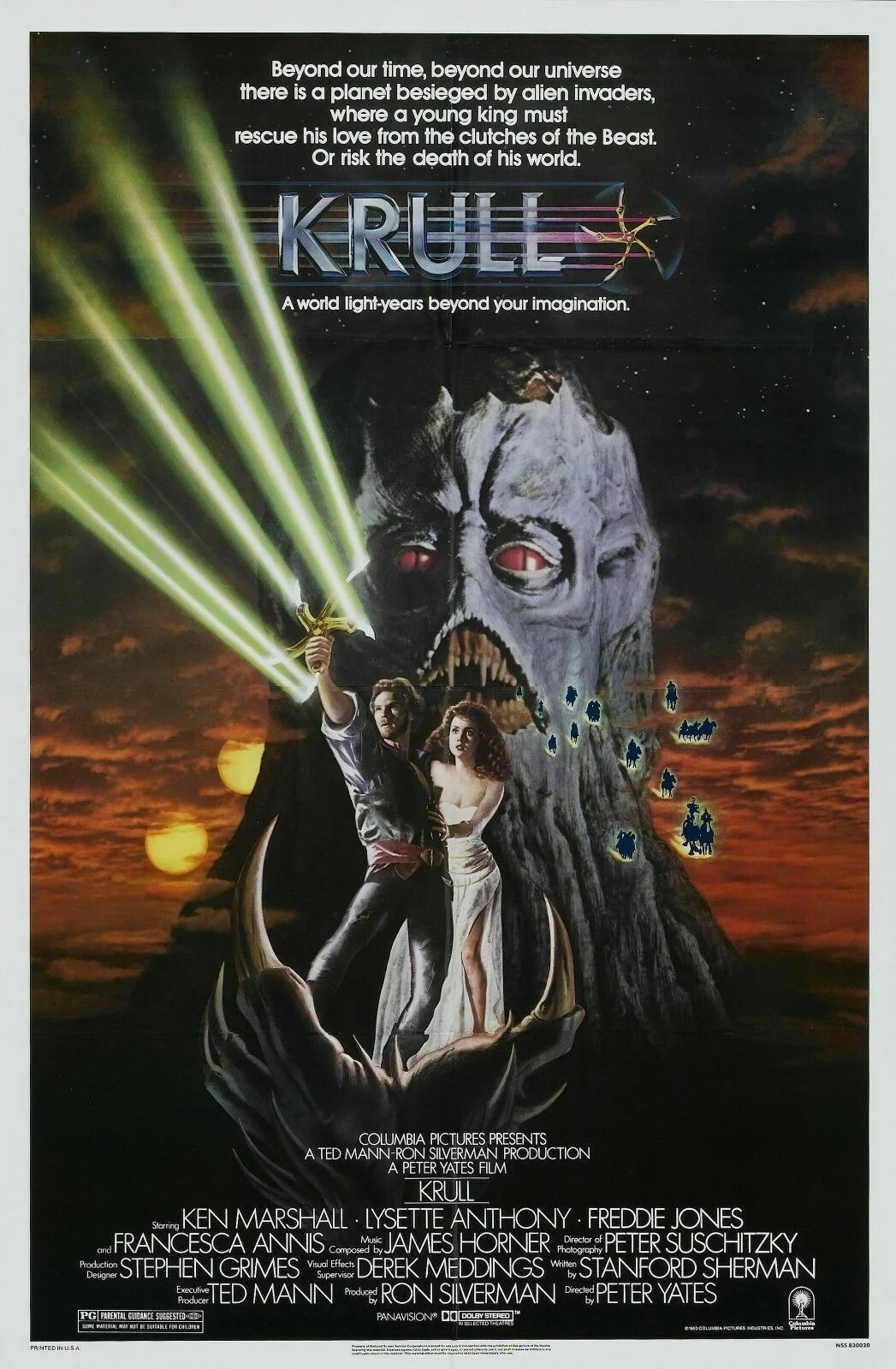 

Krull Movie Art Film Print Silk Poster Home Wall Decor 24x36inch