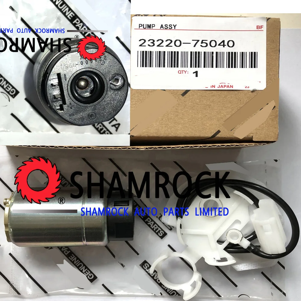 

23220-75040 Fuel Pump Fits 07-08 YARIS 1.5L L4 Yaris 1.5L Prius V 1.8L OEM 23220-75040 2322075040 23222-0P010 232220P010