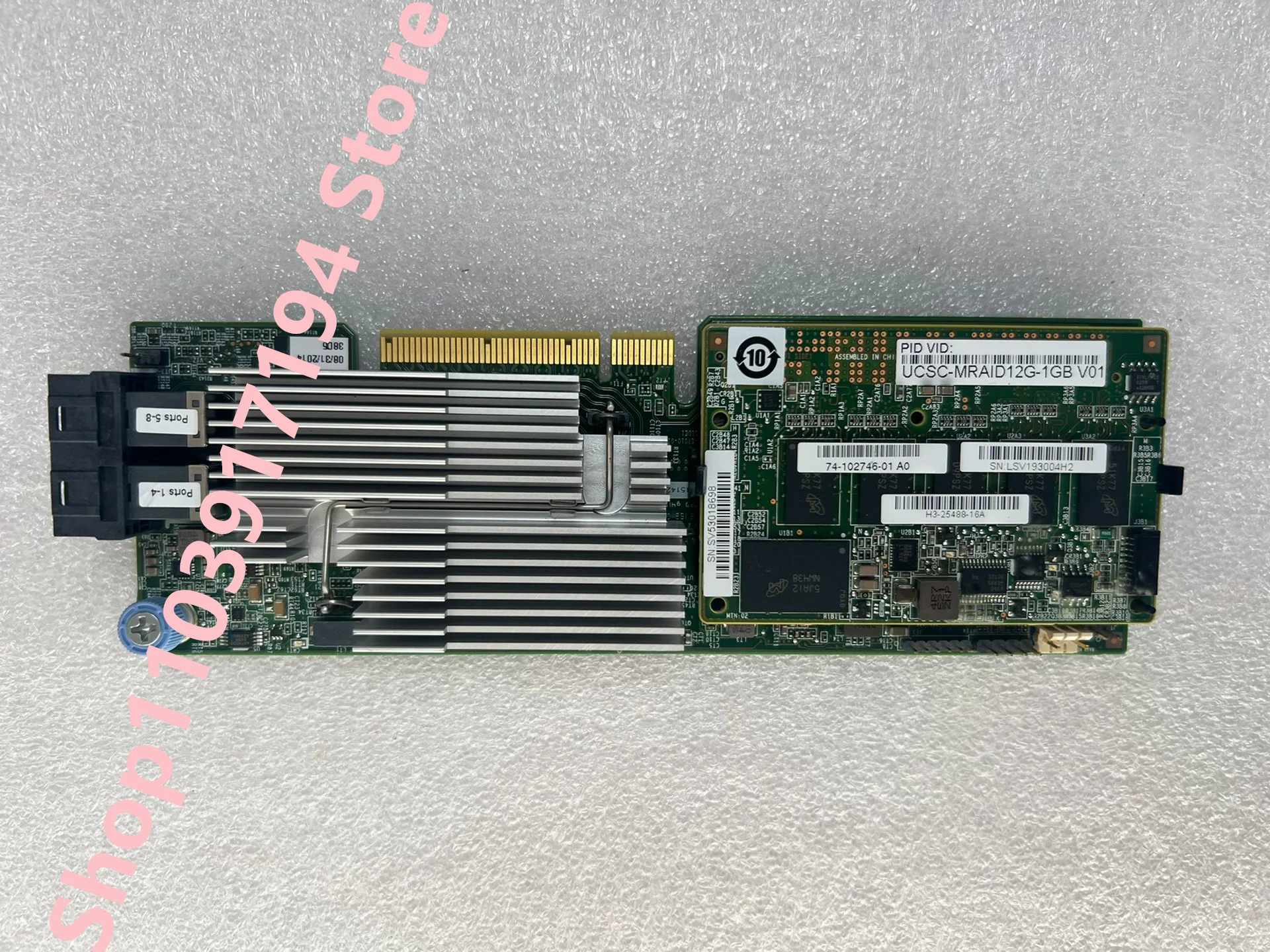 

FOR Cisco UCSC-MRAID12G V02 UCSC-MRAID12G-1GB UCSC-MRAID12G V01