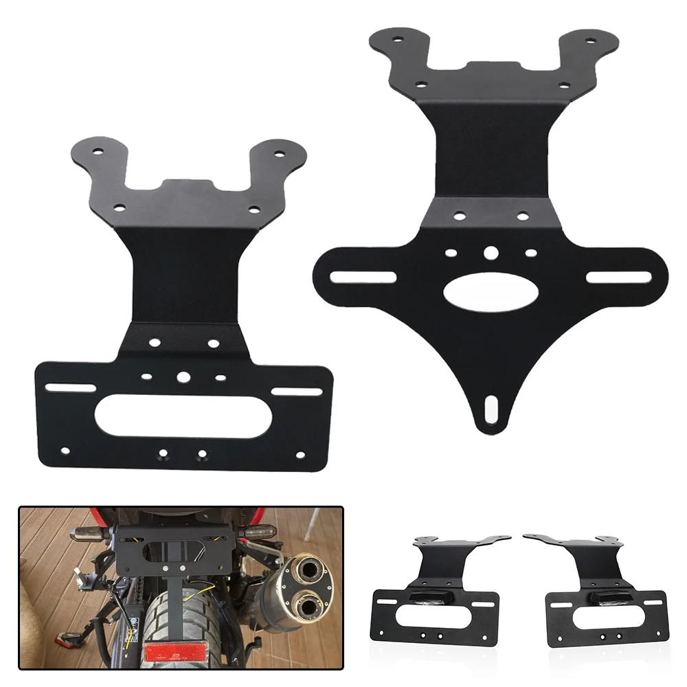 For Honda XL750 TRANSALP XL 750 Transalp 2023 2024 2025 Motorcycle License Plate Holder Bracket Rear Tail Tidy Fender Eliminator