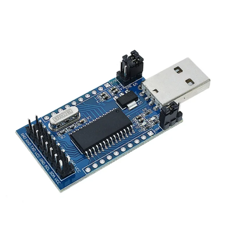 USB to UART IIC SPI I2C Converter, Parallel Port Converter, Onboard Operational Indicator, Lamp Board Module, CH341