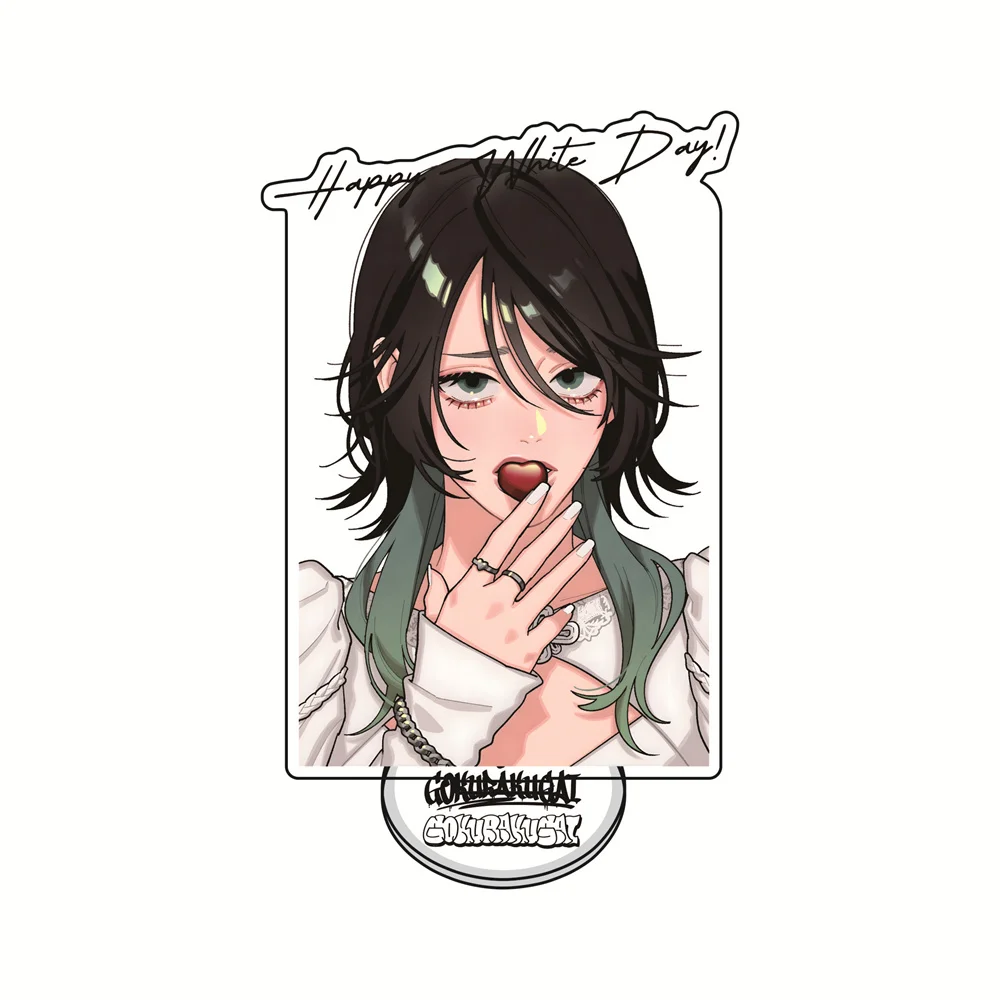 أنيمي Gokurakugai 15 سنتيمتر الاكريليك حامل تاو/ألما/أوتسورو منضدية الزينة اكسسوارات ديكور الهدايا منتجات رائعة #4